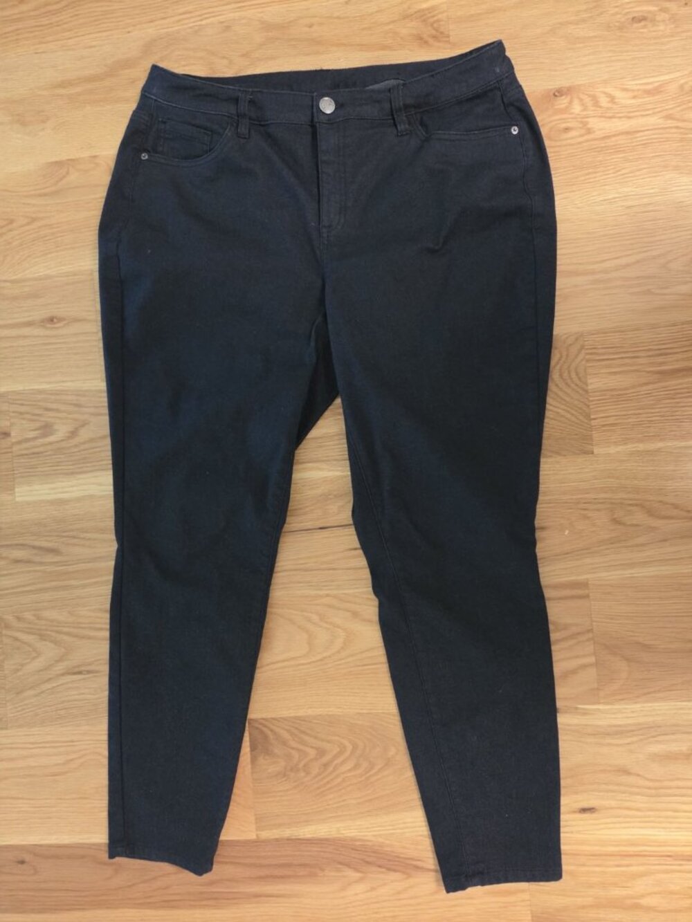 Lane Bryant Skinny Stretch Black Jeans - size 20 NWOT